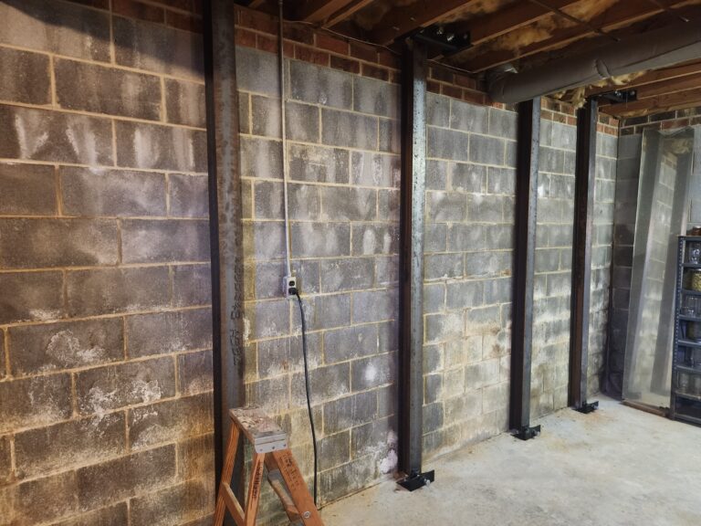 wet basement problems in North Carolina