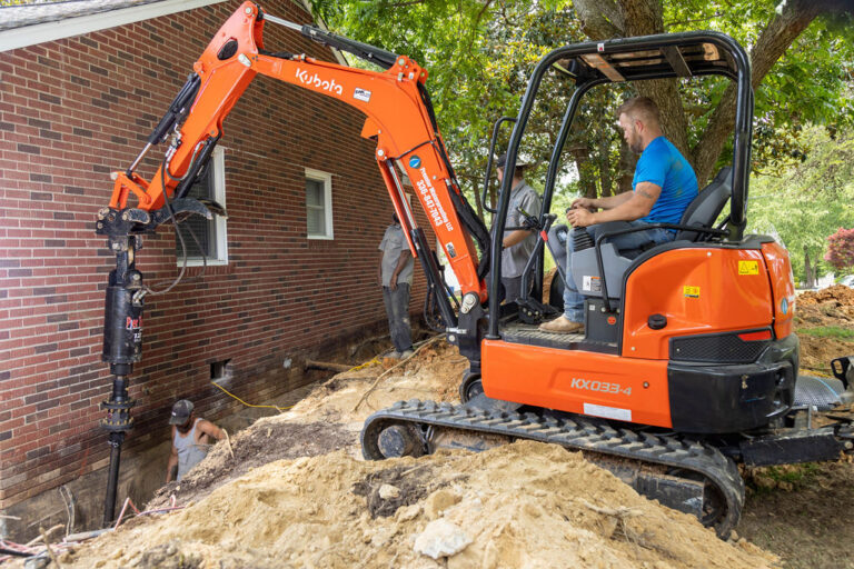 foundation crack repair in North Carolina